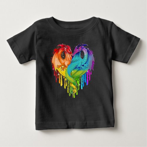 LGBT Dragon Baby T_Shirt