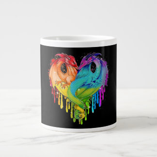 LGBT Dragon Giant Coffee Mug