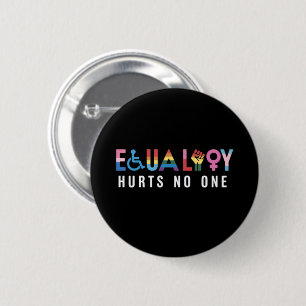 Lgbt Equality Hurts No One Pride Human Rights Button