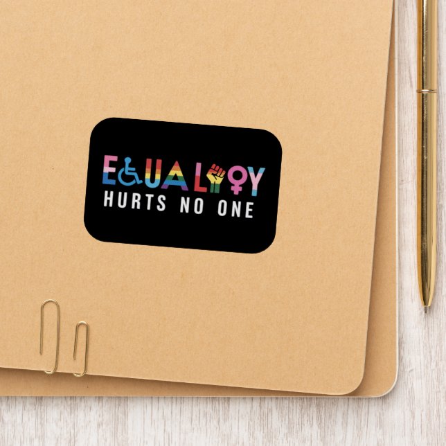Lgbt Equality Hurts No One Pride Human Rights Patch (On Folder)