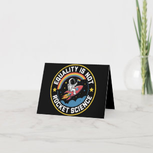 Lgbt Equality Not Rocket Science Pride Ally Card