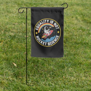 Lgbt Equality Not Rocket Science Pride Ally Garden Flag