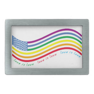 LGBT flag Belt Buckle