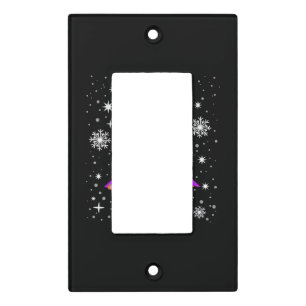 LGBT Flag Christmas Tree Merry Christmas Gay LGBT Light Switch Cover