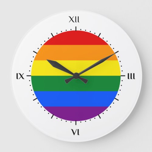 LGBT flag Clocks