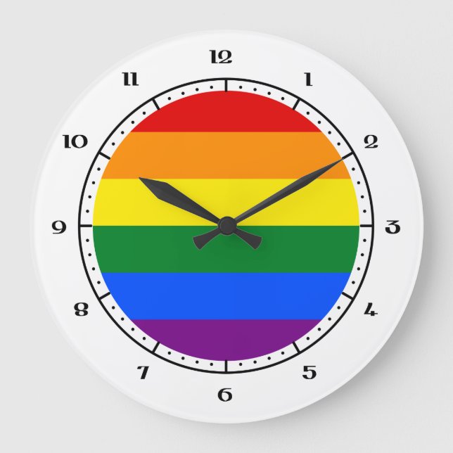 LGBT flag clocks (Front)