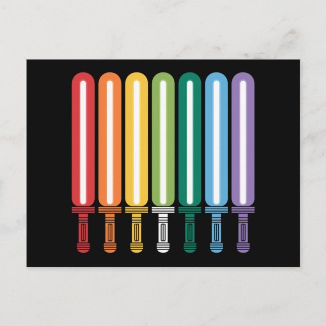 LGBT Flag Gay Pride  Postcard (Front)