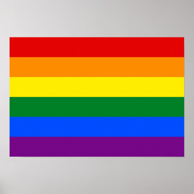 LGBT flag Poster (Front)