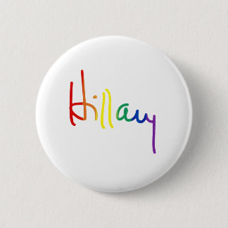 LGBT for HILLARY CLINTON Pinback Button