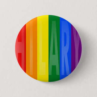 LGBT for Hillary Clinton Pinback Button