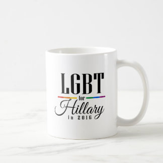 LGBT FOR HILLARY --.png Coffee Mug