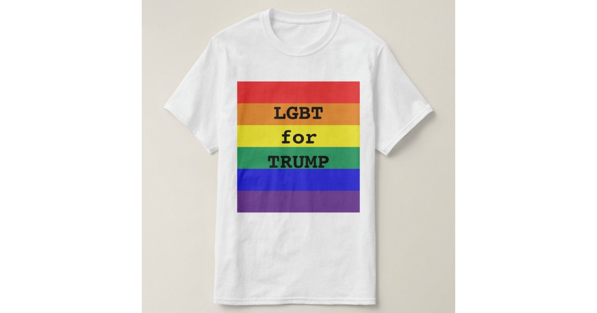 lgbt trump tee shirt