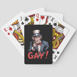 LGBT Gay Ally Pride Month Funny Poker Cards