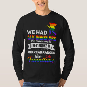 LGBT Gay Lesbian Bisexual Pride Burglars T-Shirt