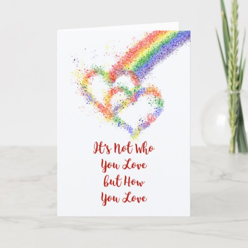 Lgbt Gay Lesbian Congratulations on Coming Out     Card