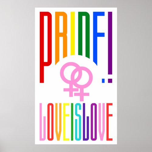 LGBT Gay Pride Lesbian Relationship Sign
