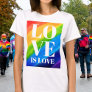 Lgbt Gay Pride Love Is Love  T-Shirt
