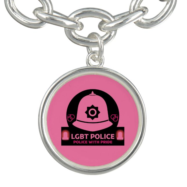  LGBT+ Gay Pride Police Bracelet (Design)