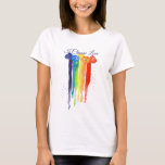 Lgbt Gay Pride Poppy Flower Rainbow Choose Love T-shirt at Zazzle