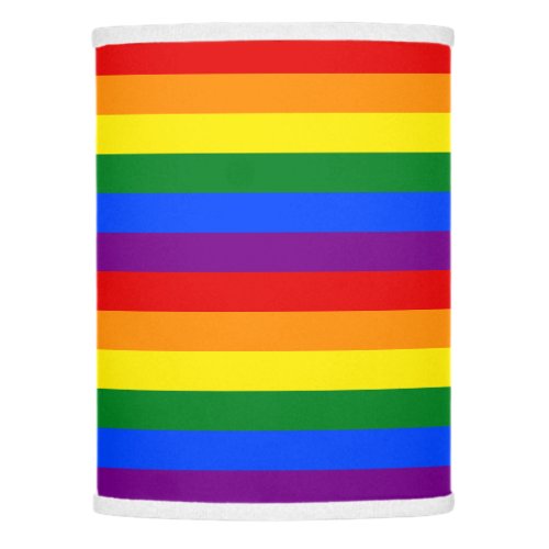 LGBT Gay Pride Rainbow Flag Colors Home Room Decor Lamp Shade