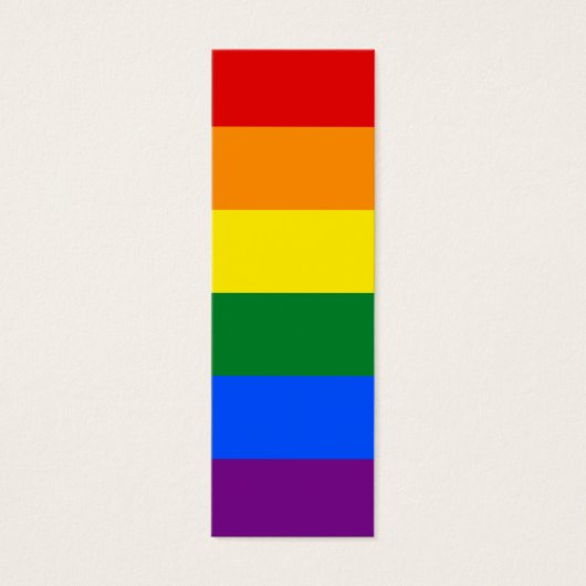 LGBT Gay Pride Rainbow Flag Stripe (Front)