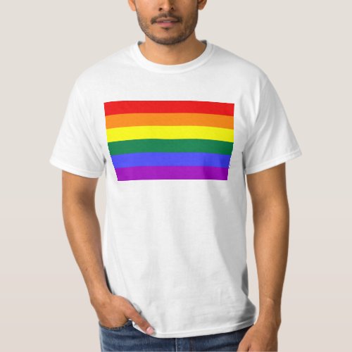 LGBT Gay Pride Rainbow Flag T_Shirt