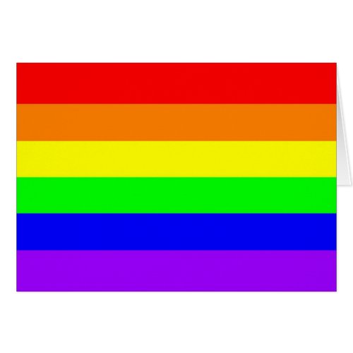 LGBT Gay Pride Rainbow Flag Time For Equality