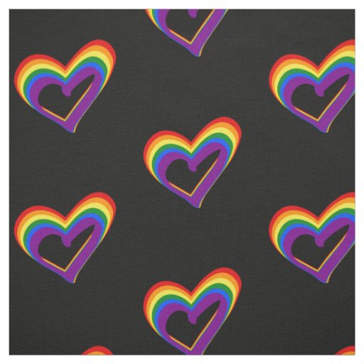 Lgbtq Fabric / Lgbtq Fabric Rainbow Striped Triangles On Black Small By ... : The place to go when you sew.