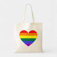 LGBT Tote Bag, Pride Bag, Colorful Bag, Reusable Shopping Bag, Pansexual,  Trans, Gay Pride, Bisexual, Rainbow, Lesbian, 100% Cotton Fashion