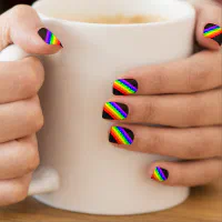 lgbt nail designs