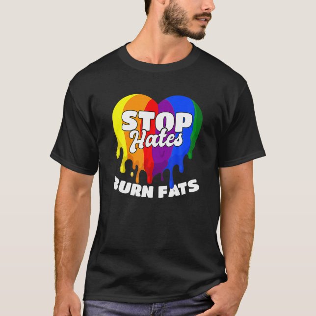 LGBT Gay Pride Stuff Gym Fitness Lover Personal Tr T-Shirt (Front)