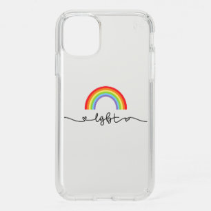 LGBT Hearts & Rainbows Speck iPhone 11 Case