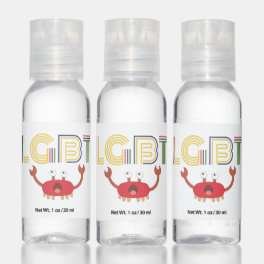 LGBT - Human Rights - Cute Crab Hand Sanitizer