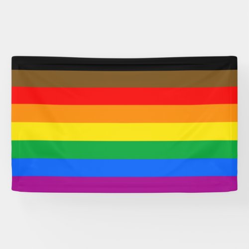 LGBT INCLUSIVE PRIDE People of Color Pride Banner