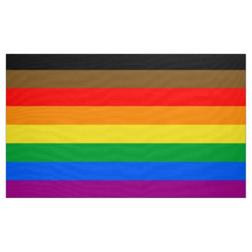 LGBT INCLUSIVE PRIDE People of Color Pride Fabric