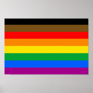 LGBT INCLUSIVE PRIDE (People of Color Pride) Poster