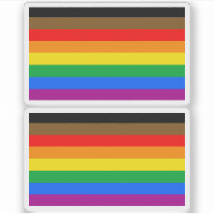 LGBT INCLUSIVE PRIDE (People of Color Pride) Sticker