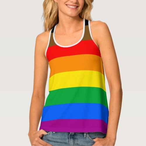 LGBT INCLUSIVE PRIDE People of Color Pride Tank Top