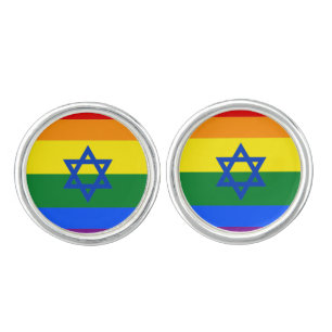 LGBT Israel Cufflinks