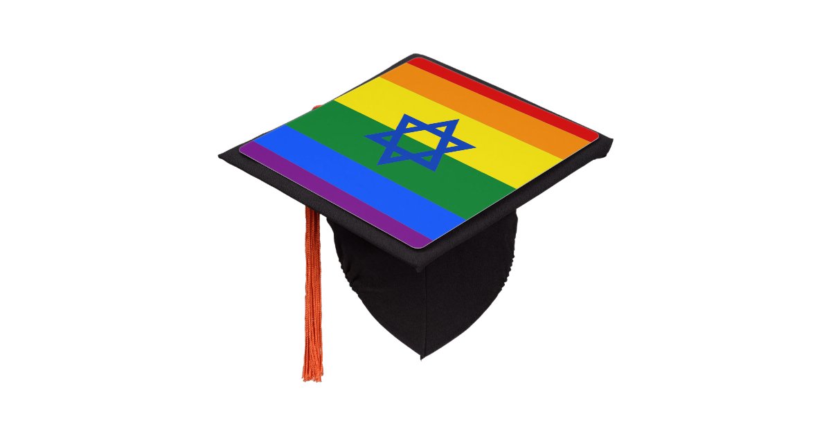 LGBT Israel Graduation Cap Topper | Zazzle