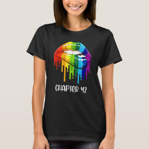 Lgbt Just Married Engaged Lesbian Mrs & Mrs Est. 4 T-Shirt