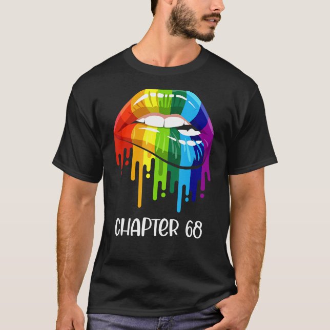 Lgbt Just Married Engaged Lesbian Mrs & Mrs Est. 6 T-Shirt (Front)