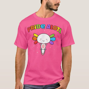 LGBT Kawaii Axolotl Funny Gay Lesbian Pride LGBTQ  T-Shirt