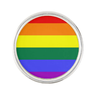 LGBT Lapel Pin (Round)