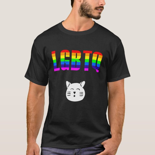 LGBT Lesbian Gay Bisexual Transgender Pride Queer  T-Shirt (Front)
