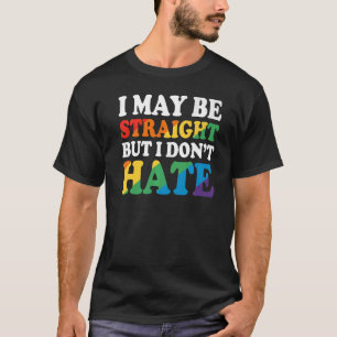 Lgbt Lgbtq Ally Pride Colors Rainbow Retro Vintag T-Shirt