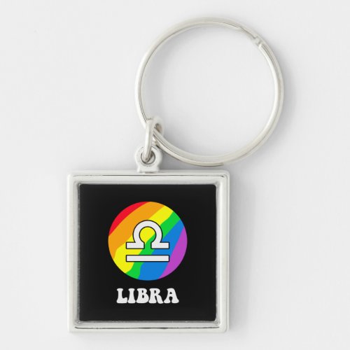 Lgbt Libra Keychain