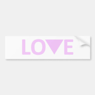 LGBT Love Bumper Sticker