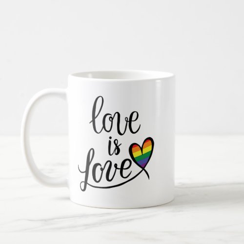 LGBT _ Love is Love Coffee Mug