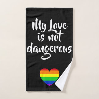 #LGBT #love #pride #gay #lesbian #freedom #parade Bath Towel Set
